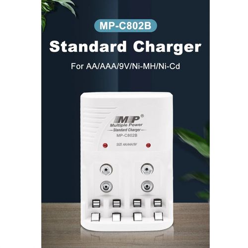 Electric Rechargeable Battery Charger Size AA,AAA And 9V