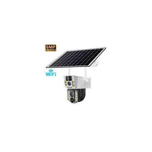 Solar CCTV security light Powered Net Camera 4G/ Wifi Camera- Outdoor Security Surveillance Multicolor