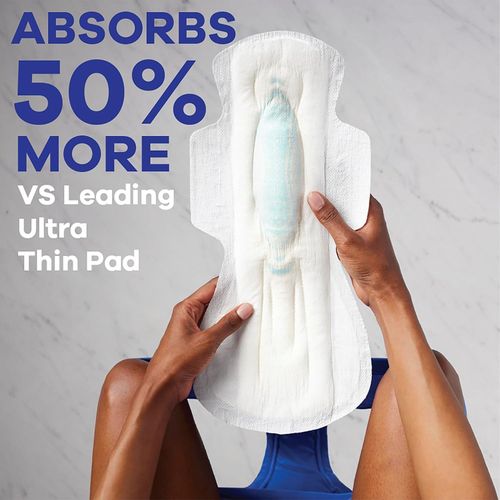 Always Maxi Overnight Pads With Flexi-Wings, Extra Heavy Unscented, Size 5 (24 ct)