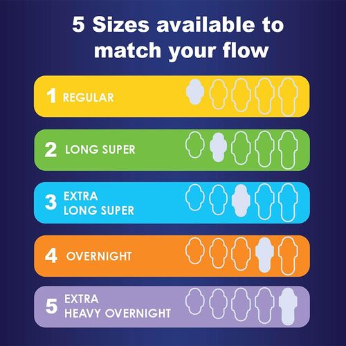 Always Maxi Overnight Pads With Flexi-Wings, Extra Heavy Unscented, Size 5 (24 ct)