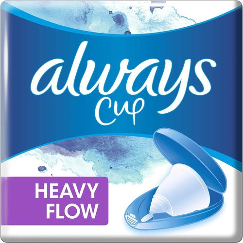 Always Menstrual Cup for Heavy Period - Developed with Gynaecologists, 1 Menstrual Cup