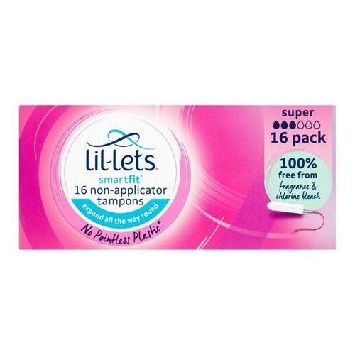 Lil Lets Smartfit Non-Applicator Tampons Super, 16 Count