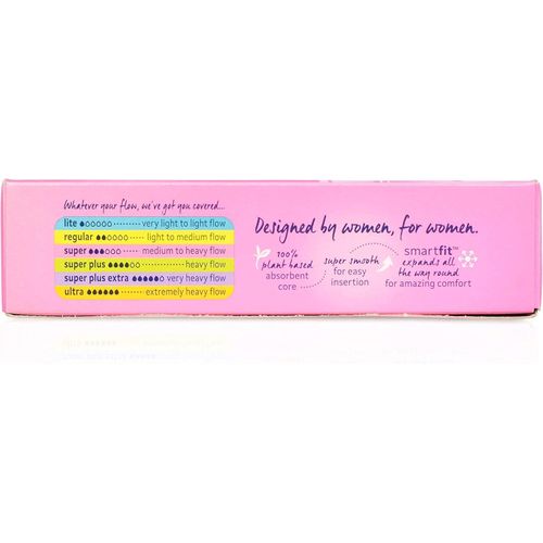 Lil Lets Smartfit Non-Applicator Tampons Super, 16 Count