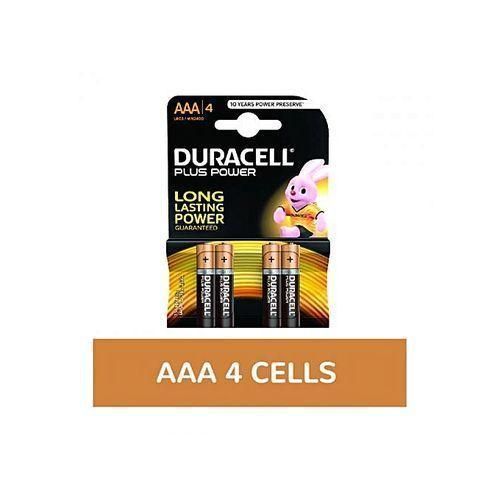 Duracell Plus Power AAA 4 Pieces