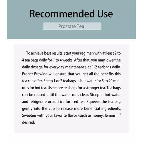 Prostate Health Prostate Tea - Promotes Prostate Health
