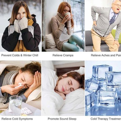 2 Litre Hot Water Bottle - Blue