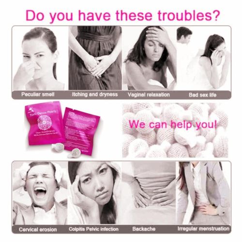 Jianchi Yoni Detox Pearls For Candida.,Itching,Bad Odor( 7 pcs )