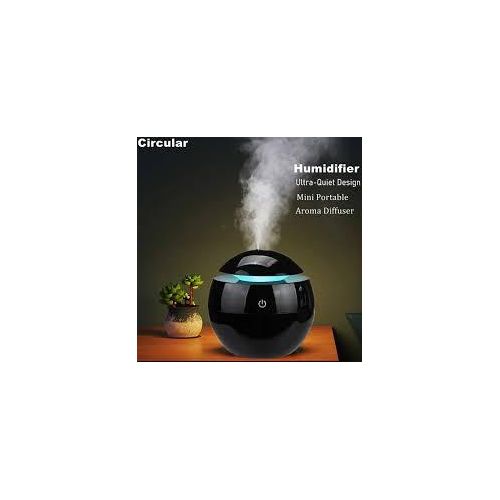 7Seas Air humidifier Purifier Air Diffuser Refresher With Multicolor LED Lighting For Office Home Air Cleaner Ultrasonic Aromatherapy Water-soluble Essential Oil Cool Air Humidifier- Multicolor
