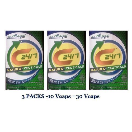 Nature'S Way C24/7 Anti-aging -Anti-Cancer -Detoxification-Vitality supplements-30 Vcaps