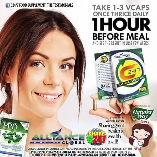 Nature'S Way C24/7 Anti-aging -Anti-Cancer -Detoxification-Vitality supplements-30 Vcaps
