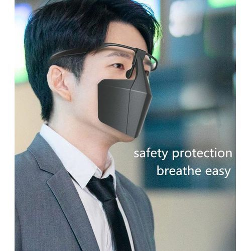 Blue Smart Unisex Reusable Protective Face Shield Mask For Covid19 - Blue