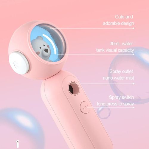 SIMI Space Bear Nano Hydrator 30ML Large Water Tank Large Spray Volume Deep Hydration to Prevent Dryness Portable Hydration Compact and Easy to Use
