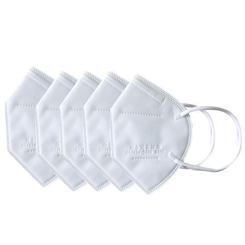 5Pcs Kn95 Anti Pm2.5 Anti Particle Face Masks - White