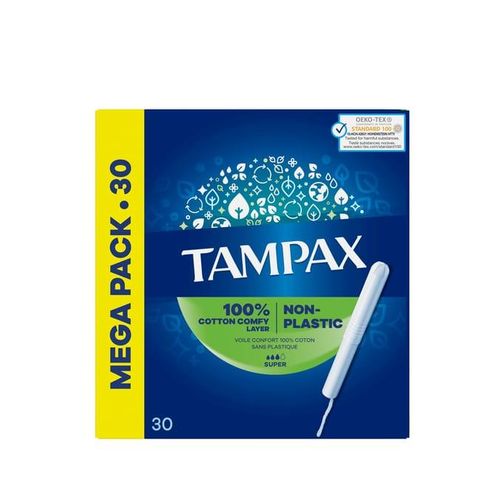 Tampax Super Tampons With Applicator 30 Pieces