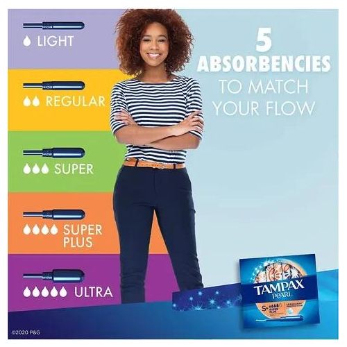 Tampax Super Tampons With Applicator 30 Pieces