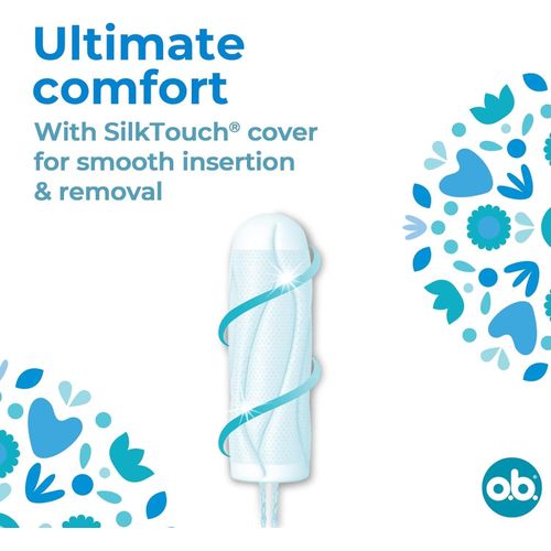 o.b. Procomfort Super Tampons For Heavier Menstrual Days, With Dynamic Fit Technology For Comfort And Reliable Protection, 16 Tampons