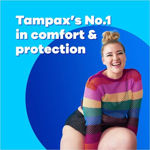 Tampax Compak Pearl Super Plus Tampons, Pack of 16