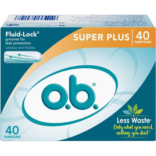 o.b. Super Plus Tampons, 40 Count (US)