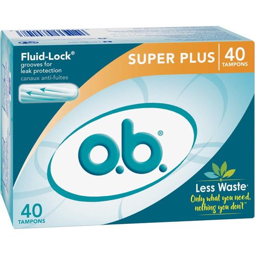 o.b. Super Plus Tampons, 40 Count (US)