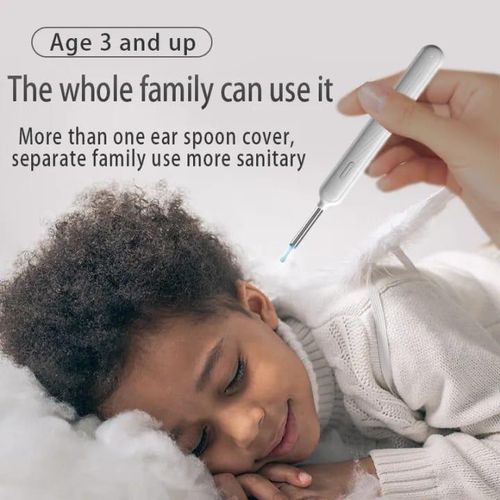 Visual Ear Wax Removal Tool With 1080P HD Waterproof Camera, Wireless Otoscope Double Quick Hand Pump,Suitable For IOS And Android Smartphones - Multicolor