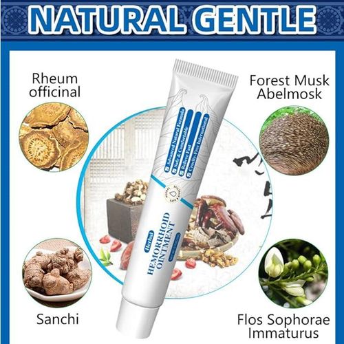 Healmusz Hemorrhoid Ointment Natural Herbal Fast Relief Hemorrhoid/piles Cream.