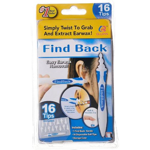 Smart Swab Disposable Ear Wax Cleaner System With 16 Replacement Heads