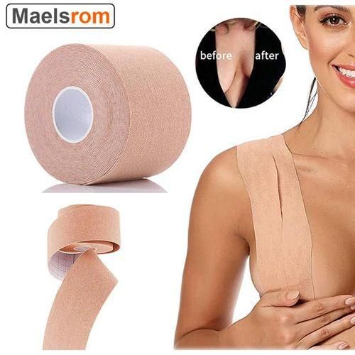 Boobtape Bras For Women Adhesive Invisible Bra Pasties Breast Lift Tape _Brown