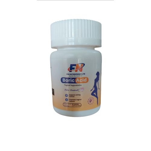 Boric Acid Vaginal Suppositories