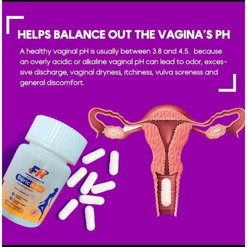 Boric Acid Vaginal Suppositories