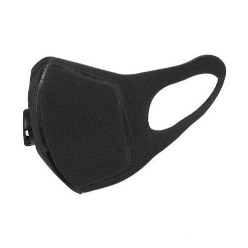 Reusable Mouth Face Dust Pollution PM2.5 Activated Carbon Filter - Black