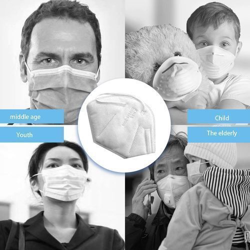 Mask 25Pcs Kn95 Masks Dustproof - White