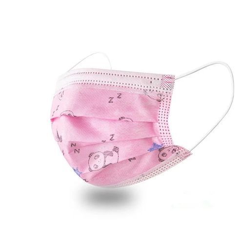 Kids Lovely Fashion Disposable Ear loop Face Mask 3 Ply Face Mask -Color And Design May Vary