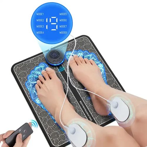 Ems Electric Foot Massage Pad Foot Pulse Muscle Massager