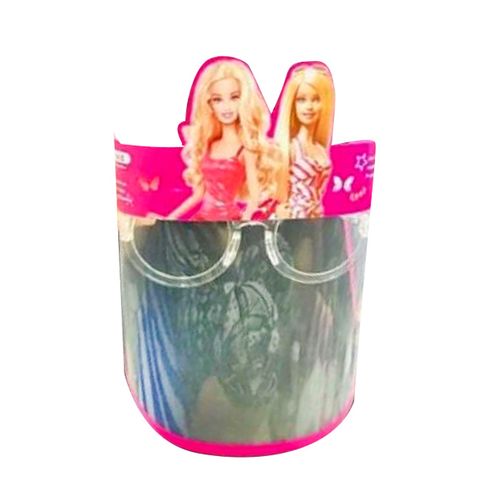 Kids Face Shield With Cartoon Design - Pink