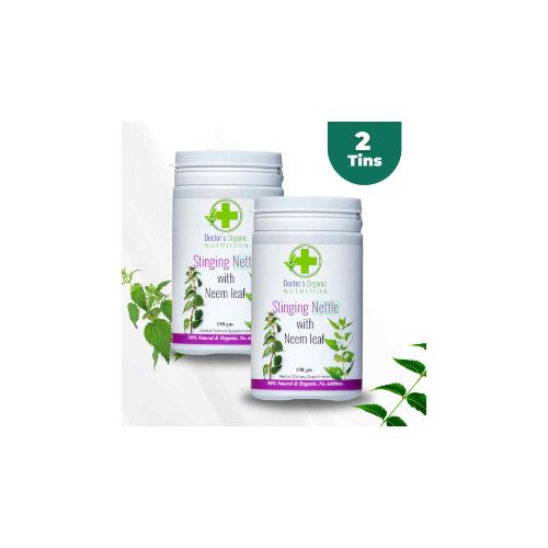 Doctor's Organic Two Packs 150g Stinging Nettle With Neem Leaf Powder