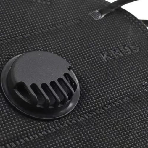 Mask 10Pcs Kn95 Mask Filter Valve - Black