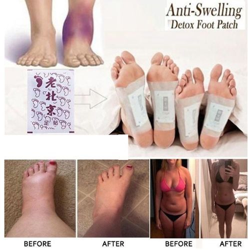 Detox Foot Patches Stress Pain Tension Relief, -White