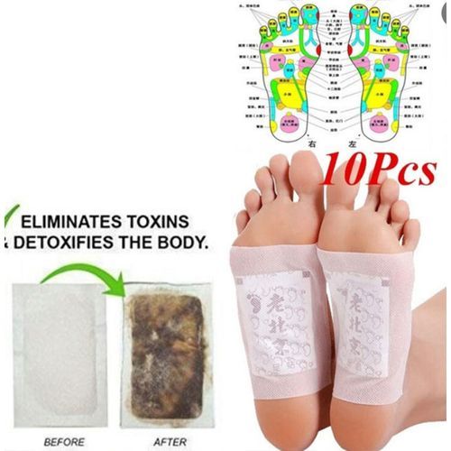 Detox Foot Patches Stress Pain Tension Relief, -White