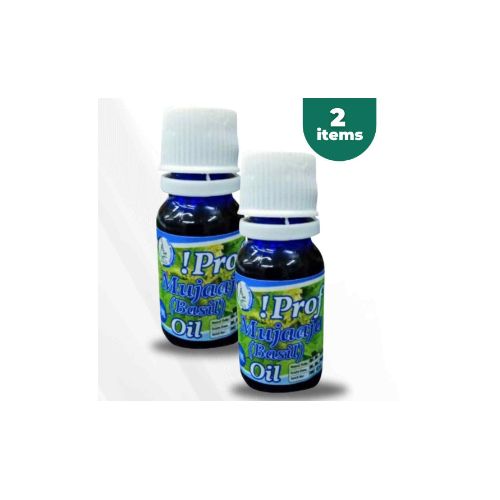 !Prof Two Bottles 10ml !Prof Mujaaja/Basil/Ocimum Essential Oil