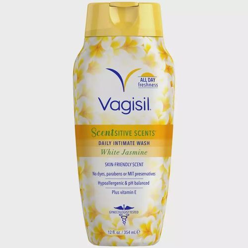 Vagisil Scentsitive Scents Daily Intimate Feminine Wash - White Jasmine, 12Oz