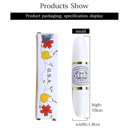 White Medicate Madura Women Tightening Stick - White
