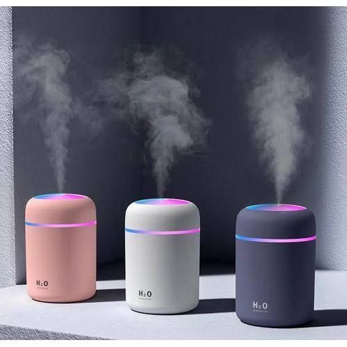 H20 White Fresh Air Humidifier Mini Large Mist Volume USB Air Humidifier Household Small Desktop Humidifier Intelligent Car New Aromatherapy Machine Peace