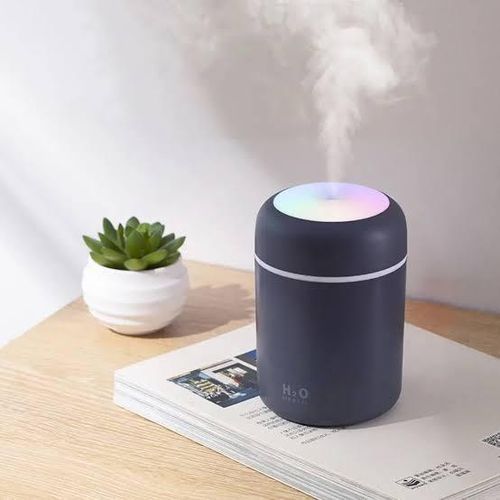 H20 White Fresh Air Humidifier Mini Large Mist Volume USB Air Humidifier Household Small Desktop Humidifier Intelligent Car New Aromatherapy Machine Peace