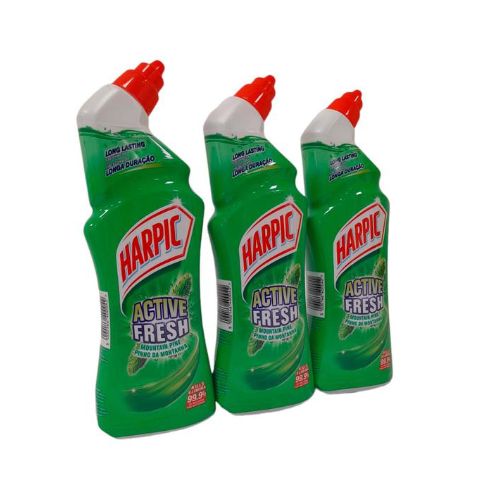 2Packs + 1 Free Herpic Toilet Cleaner 100% Germ Killer - Green