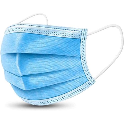 Anti-Spitting Protective Mask Dustproof Cover, Prevent Coronavirus, Saliva Safety Face Shield - Blue