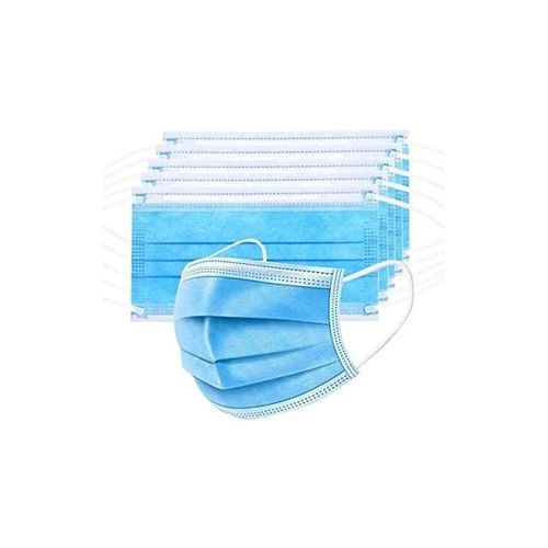 Disposable Face Masks - Blue, 50 Pcs