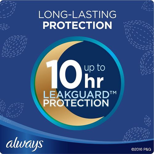 Always Maxi Feminine Pads with Wings, Size 4, Unscented, 48 Count (US)