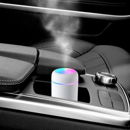 H20 Portable Mini USB Bedroom Fresh Air Humidifier Mini Large Mist Volume USB Air Humidifier Household Small Desktop Humidifier Intelligent Car New Aromatherapy Machine.