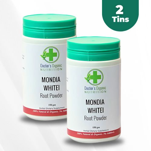 Doctor's Organic Two packs Mondia Whitei (Mulondo) Root Powder 150g
