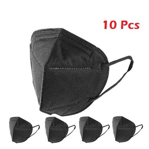 Mask 10 pcs Kn95 Mask -  Black